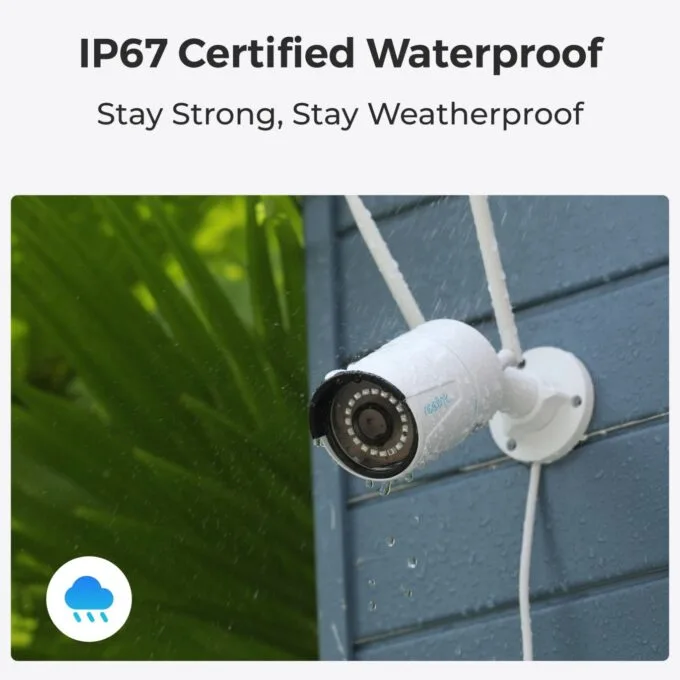 Reolink WIFI Outdoor Camera Bullet 5MP - RLC-510WA - White — image 7