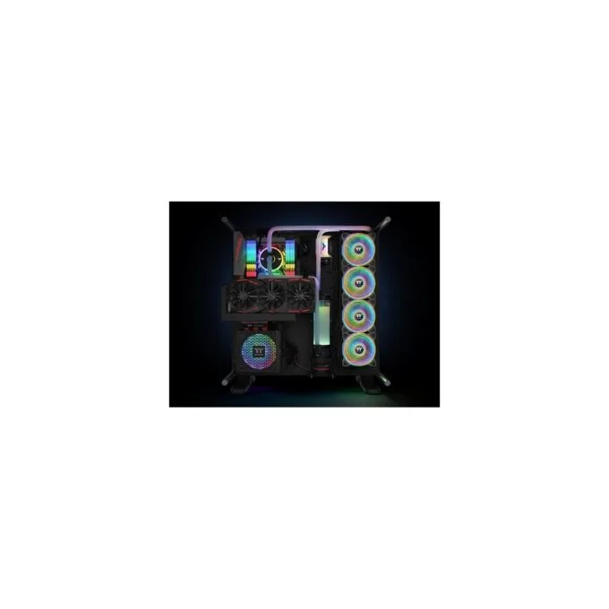 Riing Quad 12 RGB Radiator Fan TT Premium Edition - Single Fan Pack - White — image 13