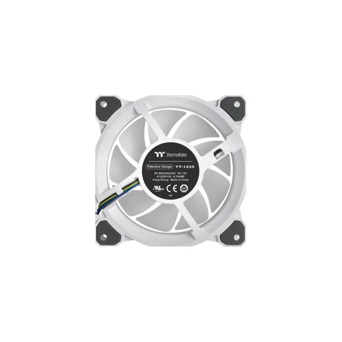 Riing Quad 12 RGB Radiator Fan TT Premium Edition - Single Fan Pack - White — image 4