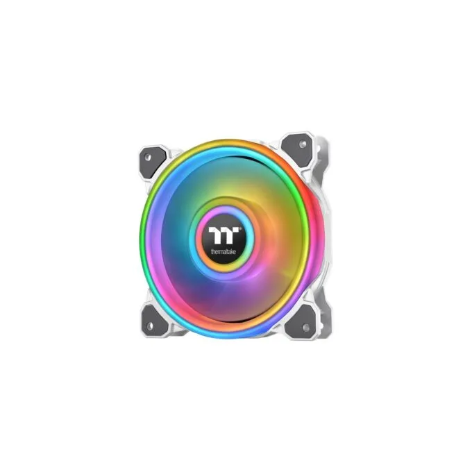 Riing Quad 12 RGB Radiator Fan TT Premium Edition - Single Fan Pack - White — image 1