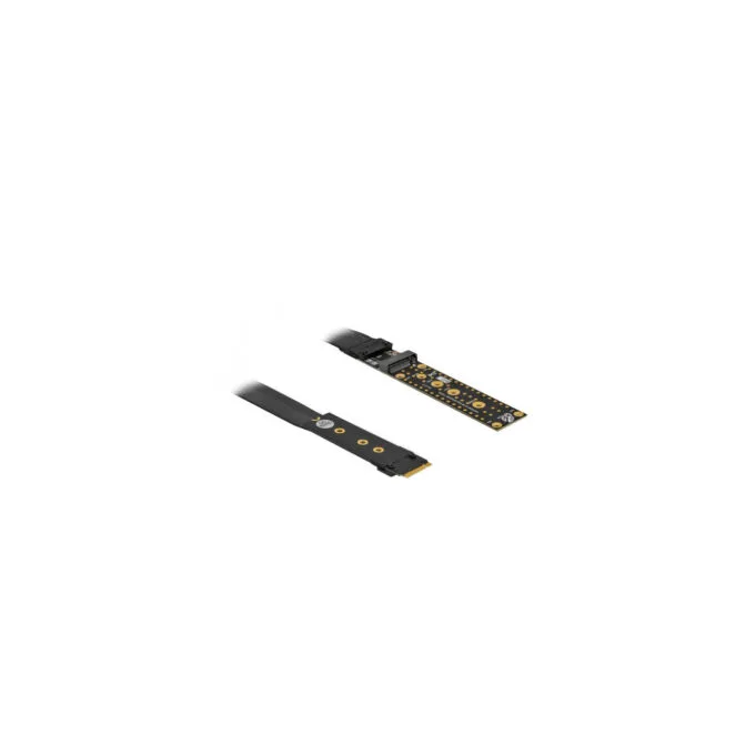 Riser card M.2 Key M extension NVMe with 20 cm cable, extension cable — image 1