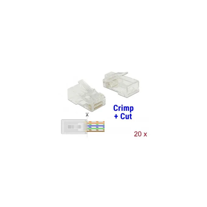 RJ-45 Crimp+Cut Stecker Cat.5e UTP — image 1