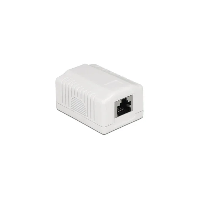 RJ-45 junction box 1 port Cat.6a LSA — image 1