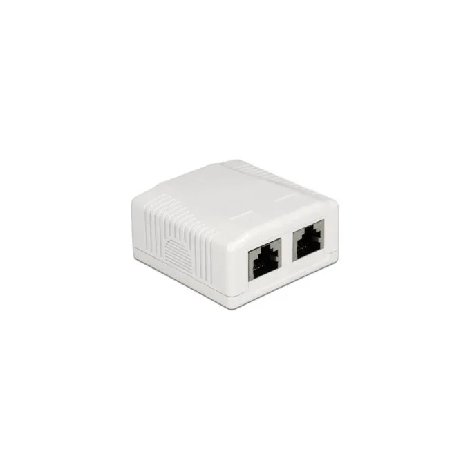 RJ-45 Junction Box - 2 Port Cat.6a LSA — image 1