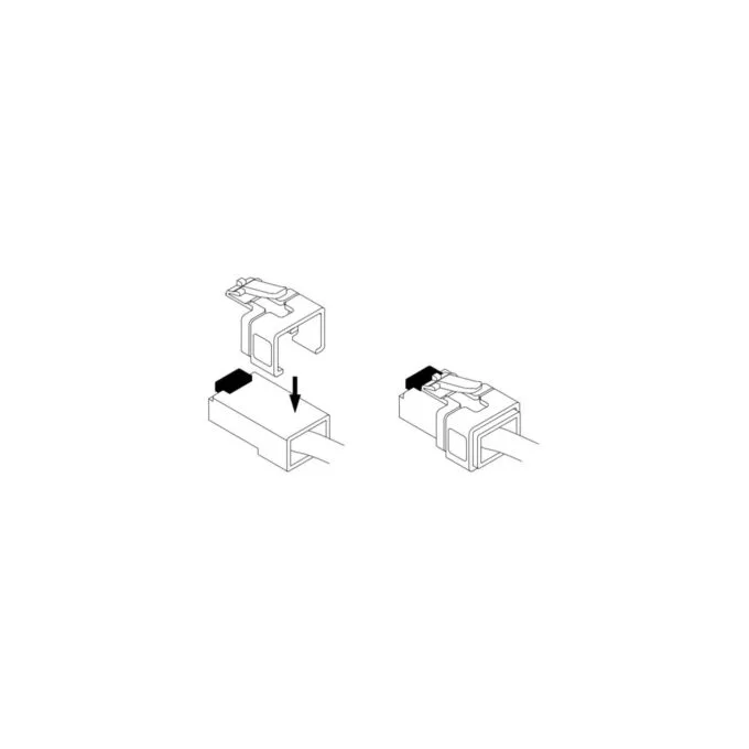 RJ45 repair clip starter set, spare part — image 2