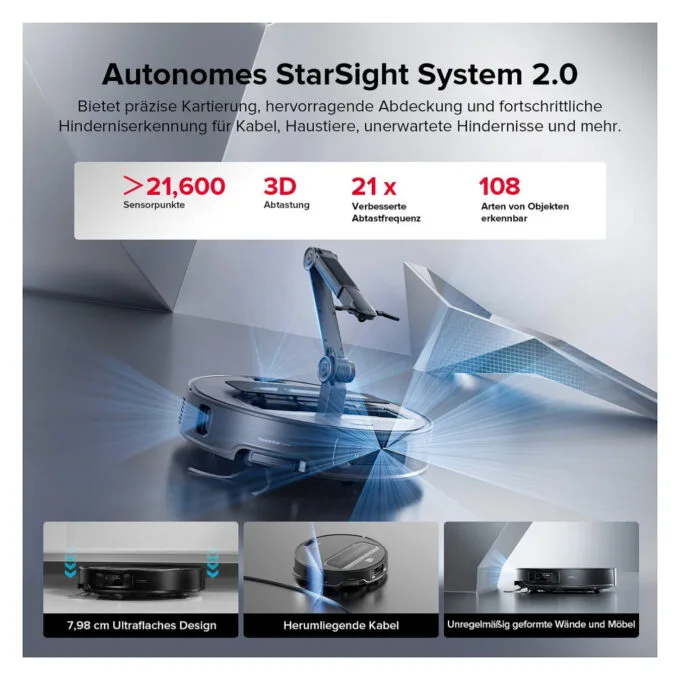 Roborock Saros Z70 Saugroboter. schwarz — image 9