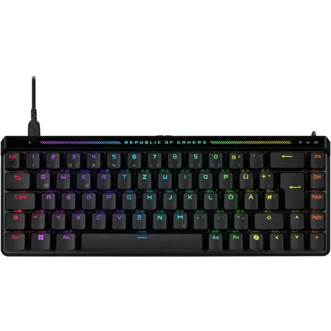 ROG Falchion ACE HFX Wireless Keyboard - Falchion ACE HFX - 65% form factor, Per-Key RGB, Tri-Mode — image 3