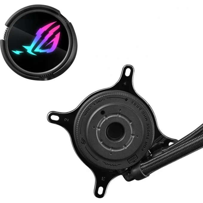 ROG Strix LC III 360 ARGB - LC III 360 ARGB - 360mm ARGB AIO cooler with 3x120mm fans — image 3