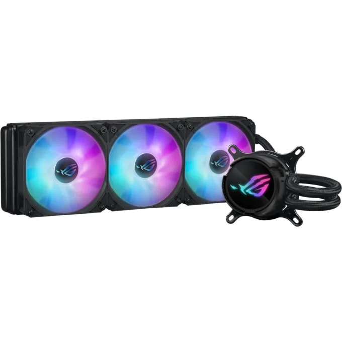 ROG Strix LC III 360 ARGB - LC III 360 ARGB - 360mm ARGB AIO cooler with 3x120mm fans — image 4
