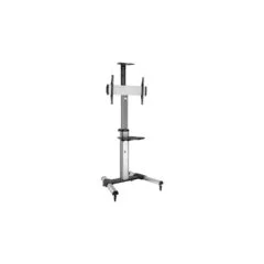 ROLINE LCD- TV-Rollstnder. 37-70 Zoll. bis 50 kg. silberfarben
