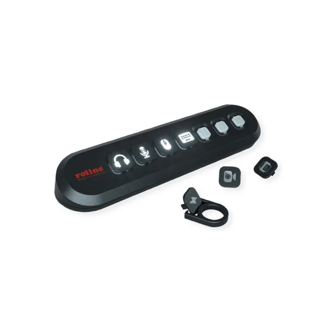 ROLINE USB 3.2 Gen 1 Hub. 7fach. austauschbare Tasten. Typ-A-Anschlusskabel — image 3