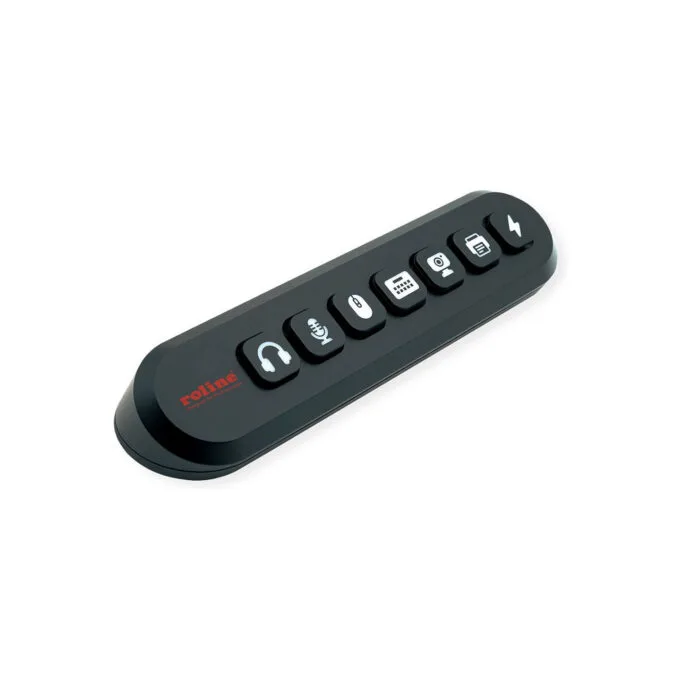 ROLINE USB 3.2 Gen 1 Hub. 7fach. austauschbare Tasten. Typ-A-Anschlusskabel — image 1