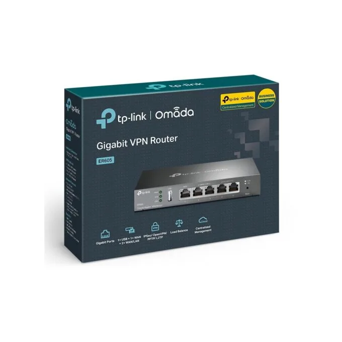 Router TP-LINK TL-R605 - TL-R605 - Ethernet-WAN, Omada Compatible — image 5