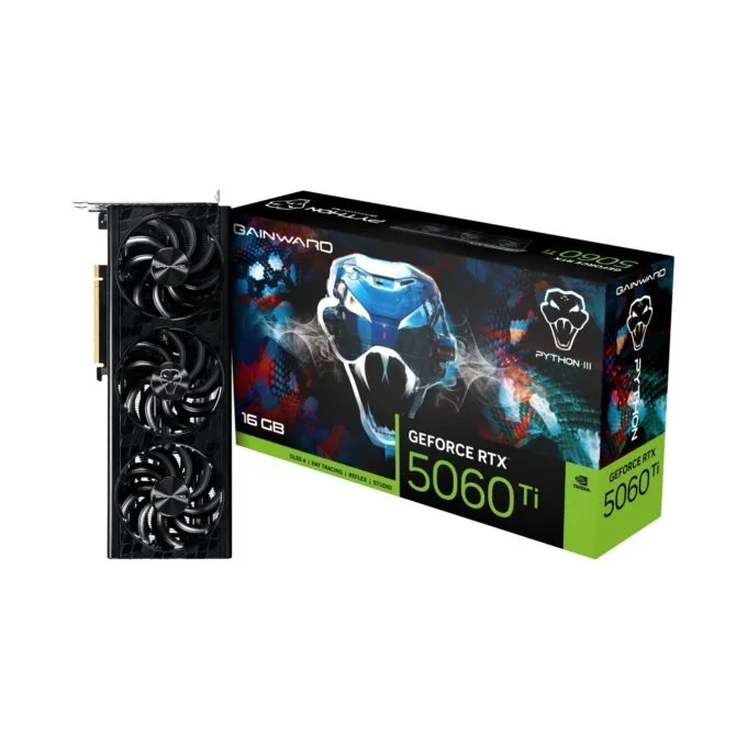 RTX 5060 Ti 16GB Gainward Phyton III OC GDDR7 3 Fan - Box — image 10