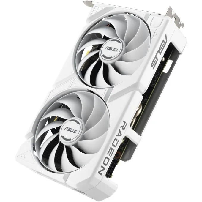 RX 9060 XT 16GB Asus DUAL GDDR6 white - RX 9060 XT - White, 16GB GDDR6, PCIe 5.0 — image 6