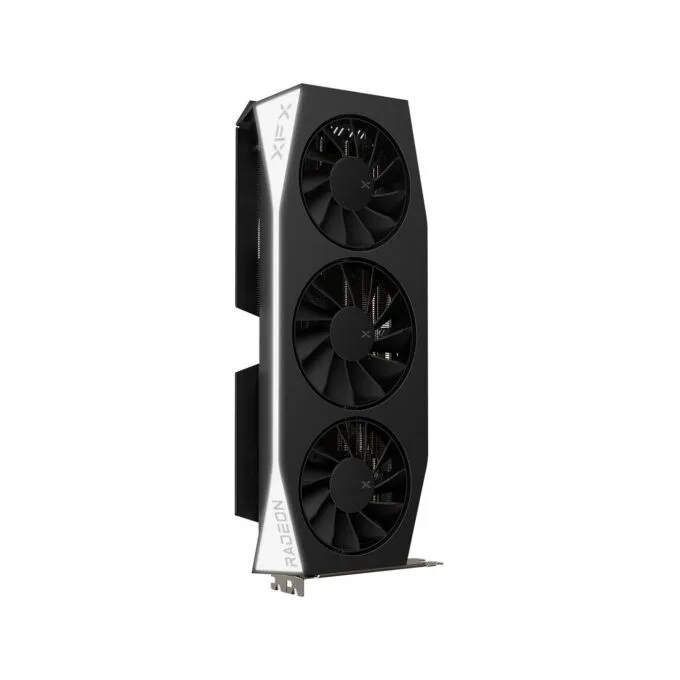 RX 9060 XT 16GB XFX Radeon Mercury OC Gaming GDDR6 3 Fan - RX 9060 XT - Black, 16 GB GDDR6, 128-bit, PCIe 5.0 — image 2