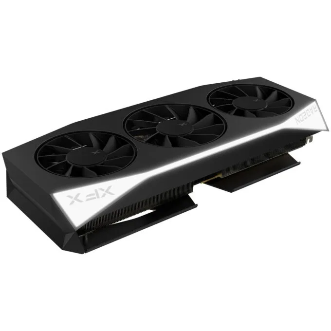 RX 9060 XT 16GB XFX Radeon Mercury OC Gaming GDDR6 3 Fan - RX 9060 XT - Black, 16 GB GDDR6, 128-bit, PCIe 5.0 — image 4