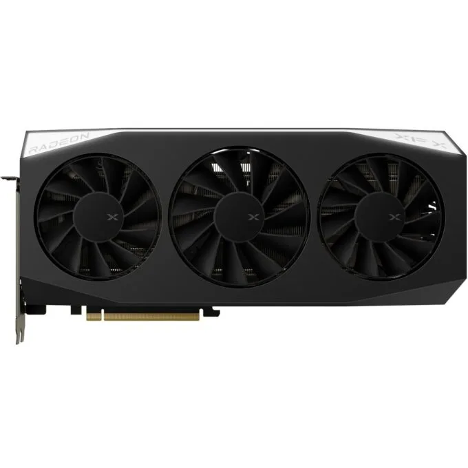 RX 9060 XT 16GB XFX Radeon Mercury OC Gaming GDDR6 3 Fan - RX 9060 XT - Black, 16 GB GDDR6, 128-bit, PCIe 5.0 — image 1