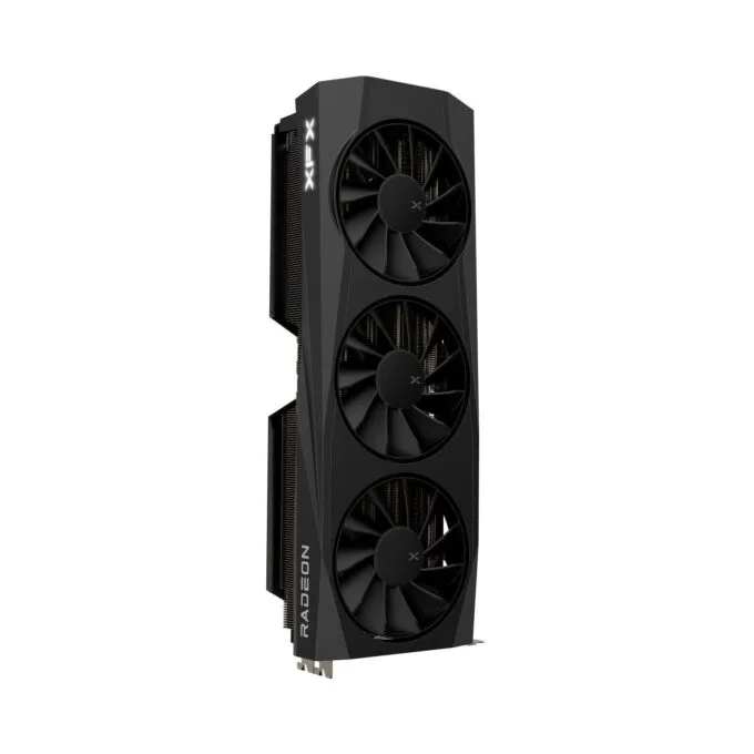 RX 9070 XT 16GB GDDR6 XFX Quicksilver Gaming - 3-Fan PCIe 5.0 - Black — image 2