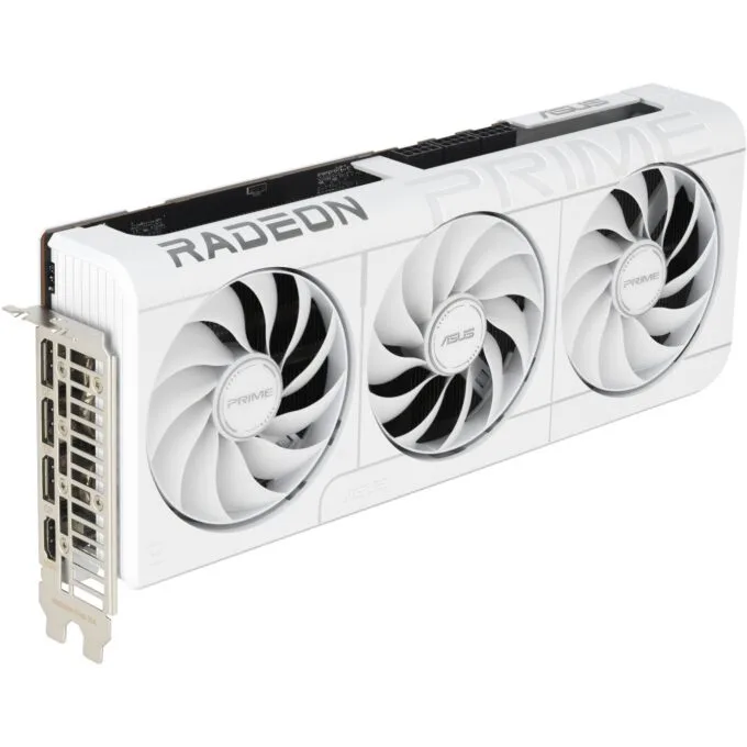 RX 9070XT 16GB ASUS PRIME GDDR6 WHITE - RX 9070XT - White, 16GB, GDDR6 — image 2