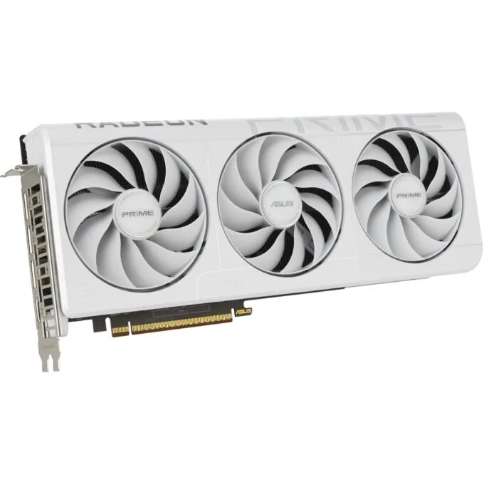 RX 9070XT 16GB ASUS PRIME GDDR6 WHITE - RX 9070XT - White, 16GB, GDDR6 — image 6