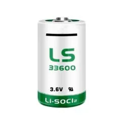 Saft Lithium D Battery Thionyl Chloride 17000mAh (1pc) - LS33600 - D Battery Thionyl Chloride 17000mAh