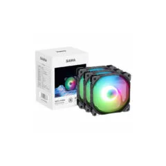 SAMA KT125 Black 120mm ARGB Fan Kit