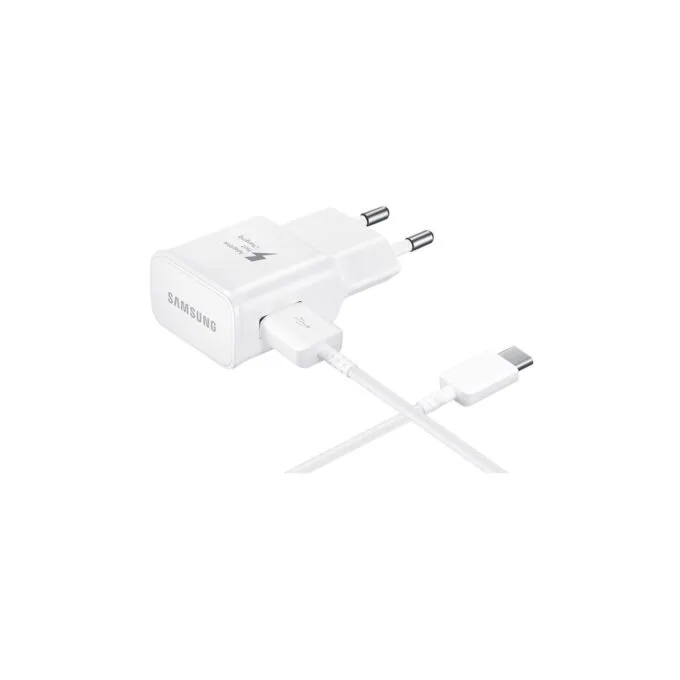 Samsung 15W Fast Charger with USB-C Cable 1.5m - White — image 2
