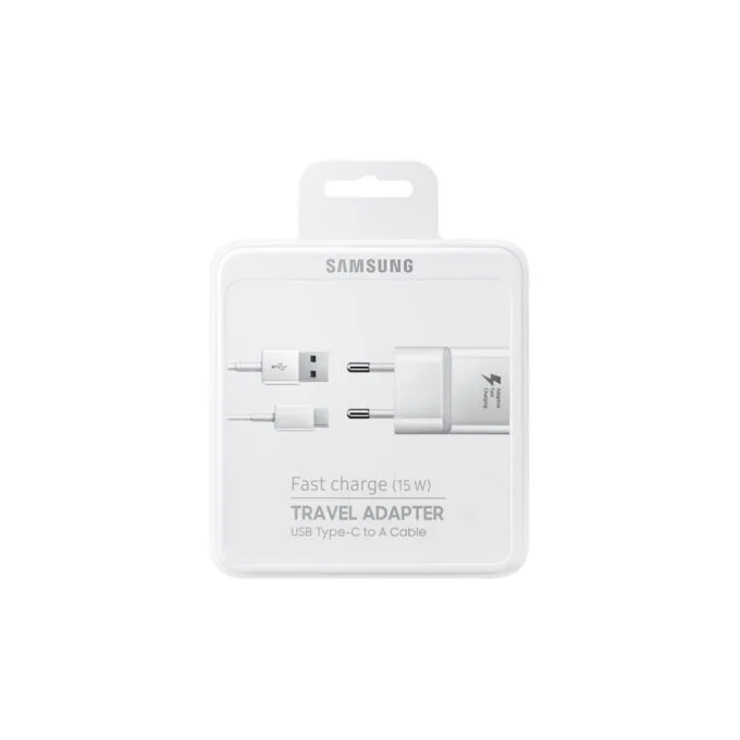 Samsung 15W Fast Charger with USB-C Cable 1.5m - White — image 5