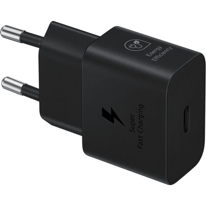 Samsung 25W Super Fast Charger - EP-T2510 - USB-C PPS, Compact Wall Charger, Black — image 1