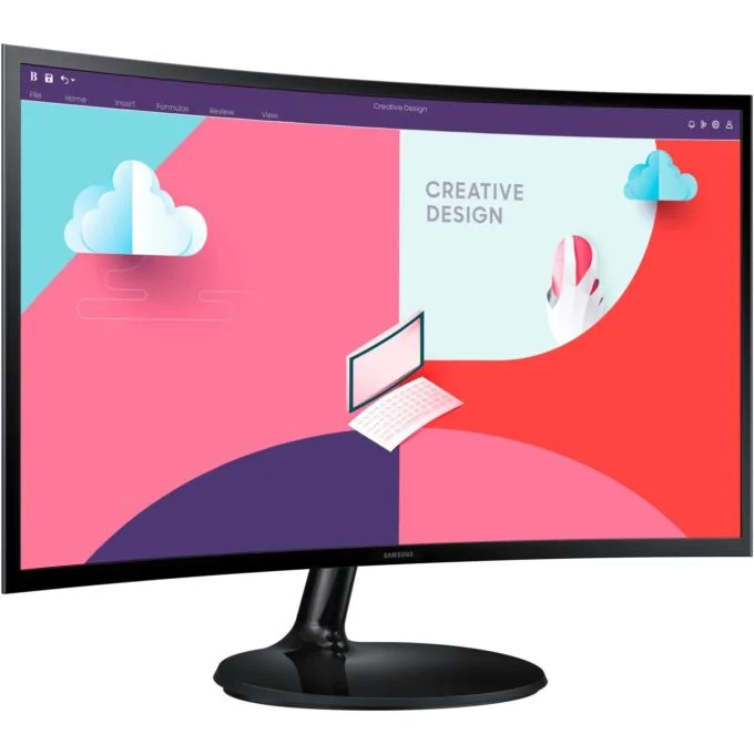 Samsung 27-inch C27F364EAU Full HD Curved Monitor - 1080p 75Hz 4ms VA - Black — image 12