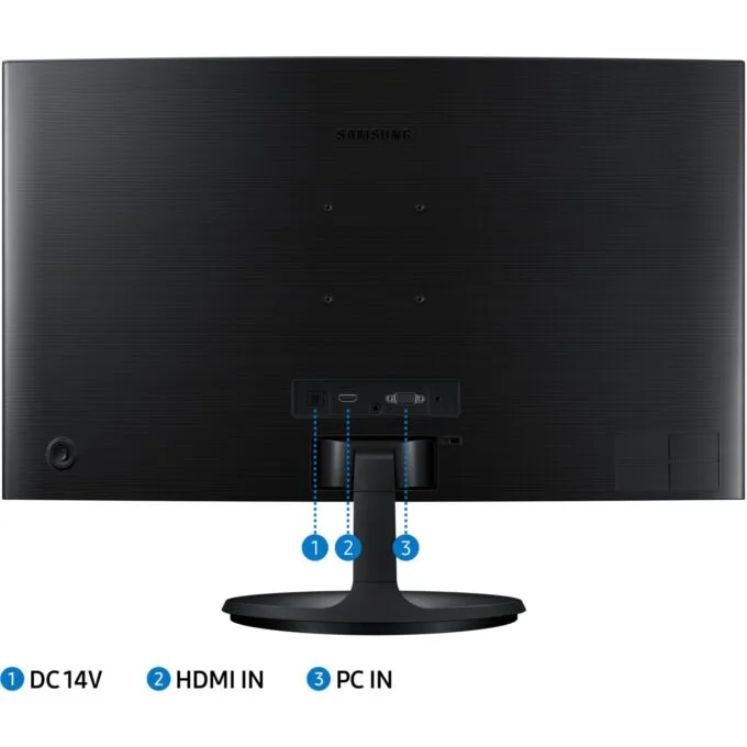 Samsung 27-inch C27F364EAU Full HD Curved Monitor - 1080p 75Hz 4ms VA - Black — image 3