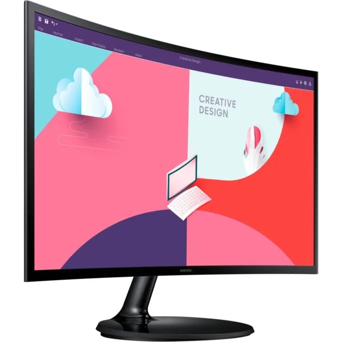 Samsung 27-inch C27F364EAU Full HD Curved Monitor - 1080p 75Hz 4ms VA - Black — image 9