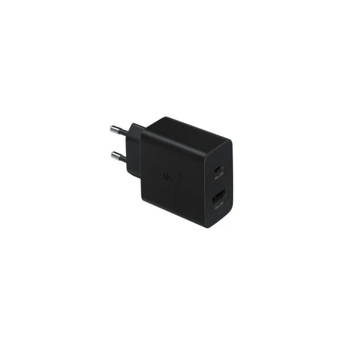 Samsung 35W USB-C PD Wall Charger - EP-TA220NBEGEU - 1x USB-C, USB Power Delivery 3.0, Black — image 1