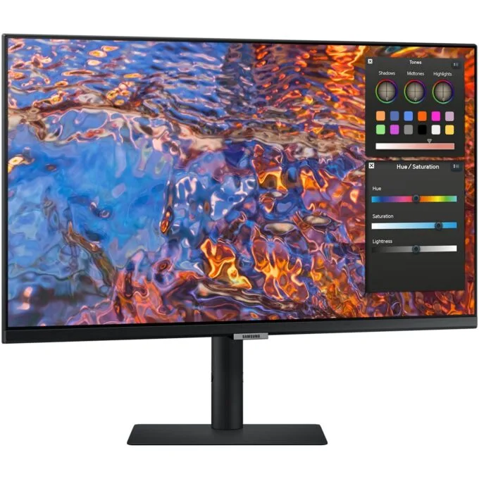 Samsung 4K IPS Monitor - S27B800PXP - 27-inch Flat IPS, 3840x2160, 5ms, USB-C, HDMI, DP, Black — image 2