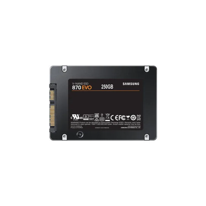 Samsung 870 EVO 250GB - 560/530 MB/s SATA III 2.5" SSD - MZ-77E250B/EU — image 7