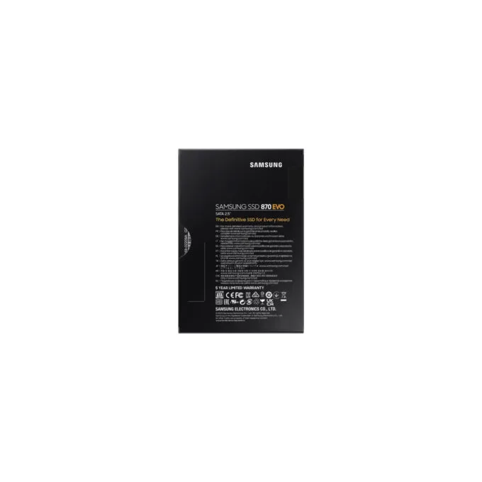 Samsung 870 EVO 2TB SSD - MZ-77E2T0B - SATA III 560/530 MB/s - 2.5in — image 7