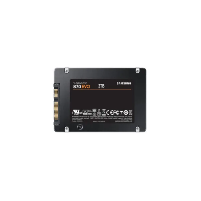 Samsung 870 EVO 2TB SSD - MZ-77E2T0B - SATA III 560/530 MB/s - 2.5in — image 5