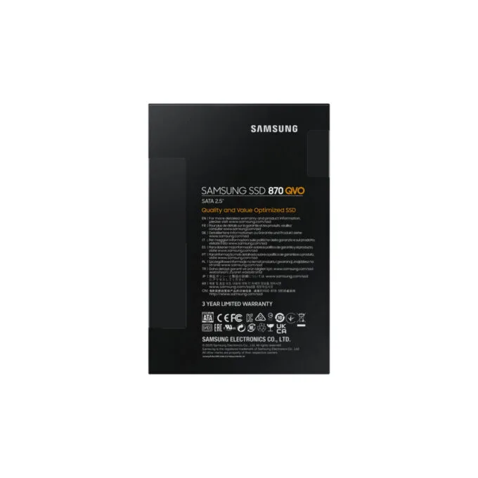 Samsung 870 QVO - MZ-77Q1T0BW - 1TB SATA III 2.5in QLC Internal SSD, Up to 560/530 MB/s — image 7