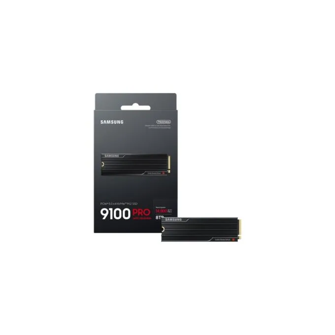Samsung 9100 PRO 8TB M.2 NVMe SSD with Heatsink - PCIe 5.0 Gen5 - MZ-VAP8T0CW — image 7