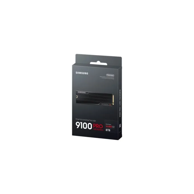 Samsung 9100 PRO 8TB M.2 NVMe SSD with Heatsink - PCIe 5.0 Gen5 - MZ-VAP8T0CW — image 9