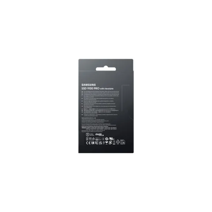 Samsung 9100 PRO 8TB M.2 NVMe SSD with Heatsink - PCIe 5.0 Gen5 - MZ-VAP8T0CW — image 10