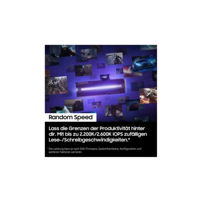 Samsung 9100 Pro M.2 SSD - MZ-VAP4T0CW - 4TB NVMe PCIe Gen5 x4, 2280 M.2, Heatsink — image 5