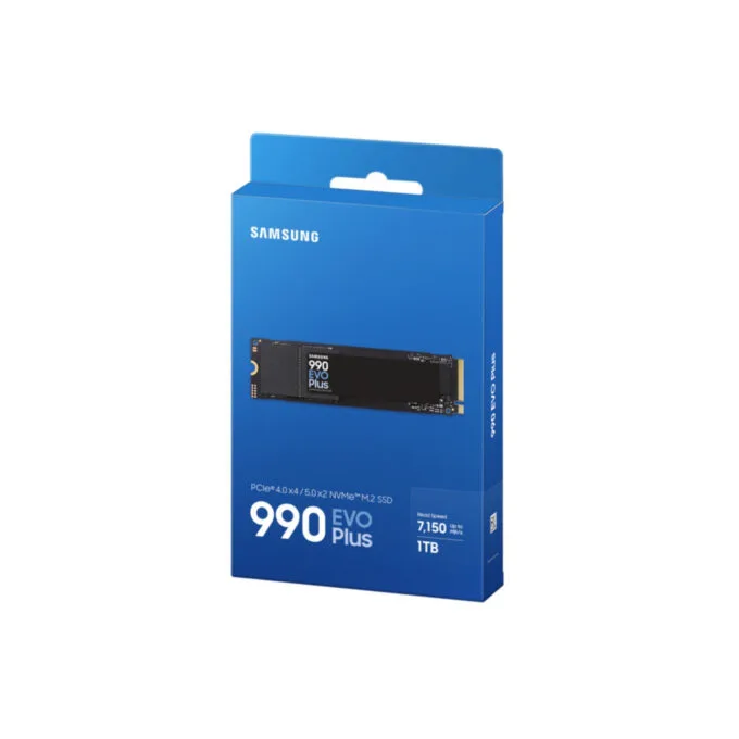 Samsung 990 EVO Plus 1TB M.2 NVMe SSD - PCIe 4.0 x4 7250 MB/s - MZ-V9S1T0BW — image 2