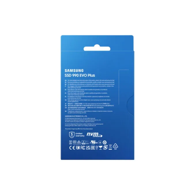 Samsung 990 EVO Plus 1TB M.2 NVMe SSD - PCIe 4.0 x4 7250 MB/s - MZ-V9S1T0BW — image 3