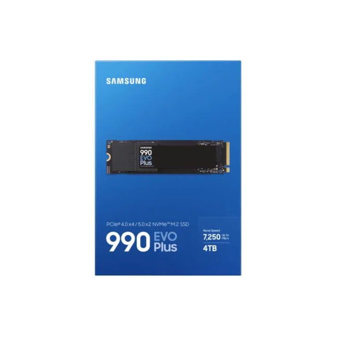 Samsung 990 EVO Plus 4TB M.2 2280 NVMe SSD - PCIe 4.0x4 7250/6300 MB/s MZ-V9S4T0BW — image 5