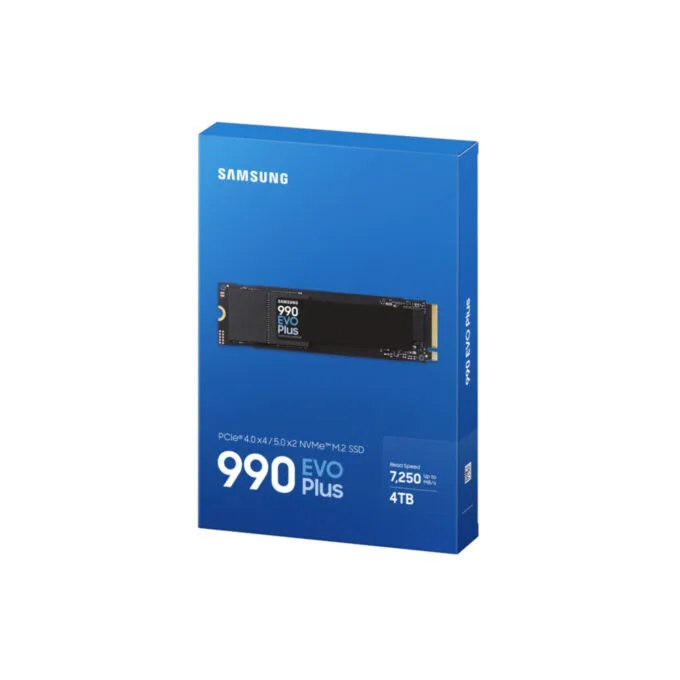 Samsung 990 EVO Plus 4TB M.2 2280 NVMe SSD - PCIe 4.0x4 7250/6300 MB/s MZ-V9S4T0BW — image 7