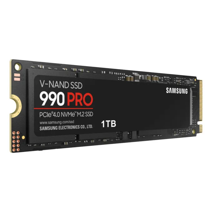 Samsung 990 PRO 1TB M.2 NVMe SSD - PCIe 4.0 x4 7450 MB/s - MZ-V9P1T0BW — image 4