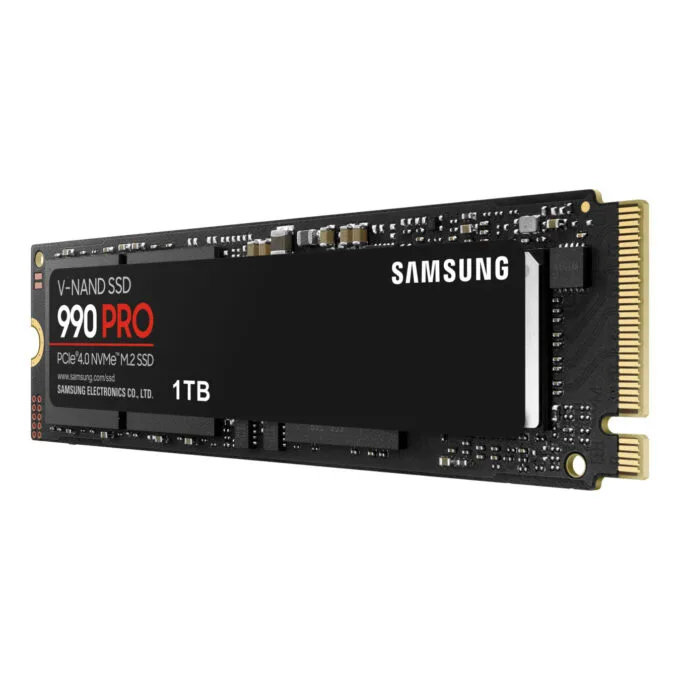 Samsung 990 PRO 1TB M.2 NVMe SSD - PCIe 4.0 x4 7450 MB/s - MZ-V9P1T0BW — image 5