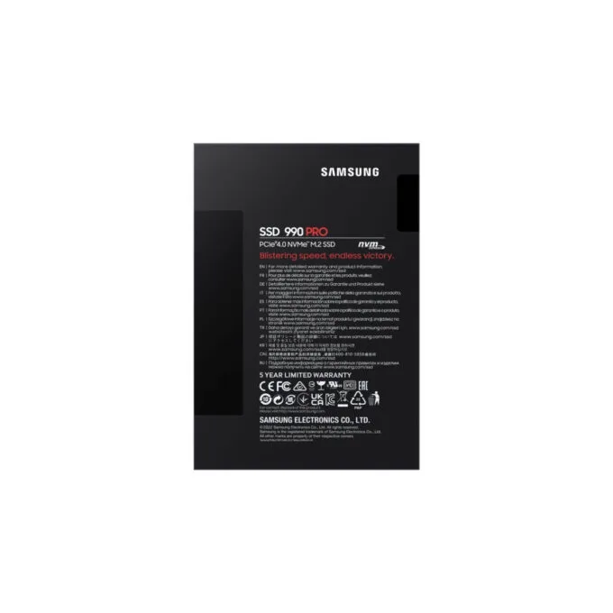 Samsung 990 Pro 2TB M.2 NVMe SSD - PCIe 4.0 x4 7450 MB/s - MZ-V9P2T0BW — image 3